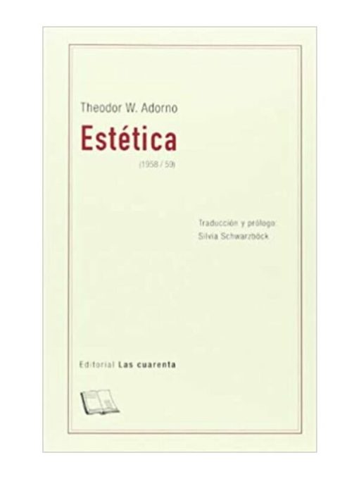 Imágen 1 del libro: Estética