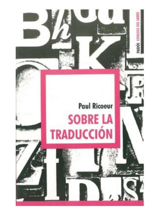 Imágen 1 del libro: Sobre la traducción