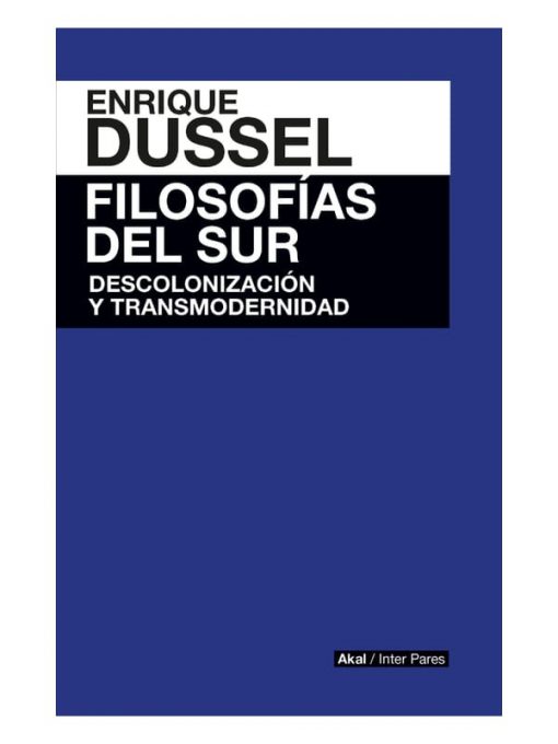 Imágen 1 del libro: Filosofías del sur