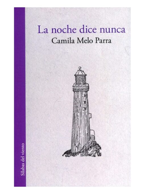 Cubierta del libro: La noche dice nunca