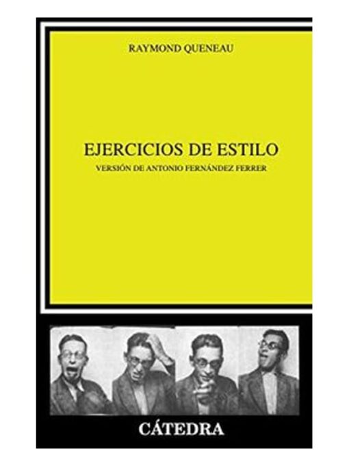 Imágen 1 del libro: Ejercicios de estilo